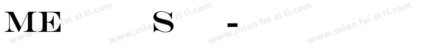 MEngravers Script字体转换
